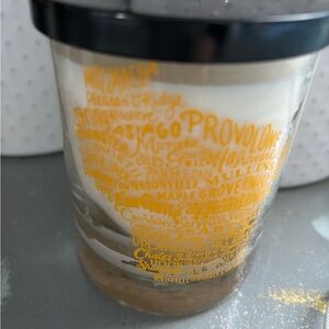 new candle with topper fun cheese sayings and corn dishes